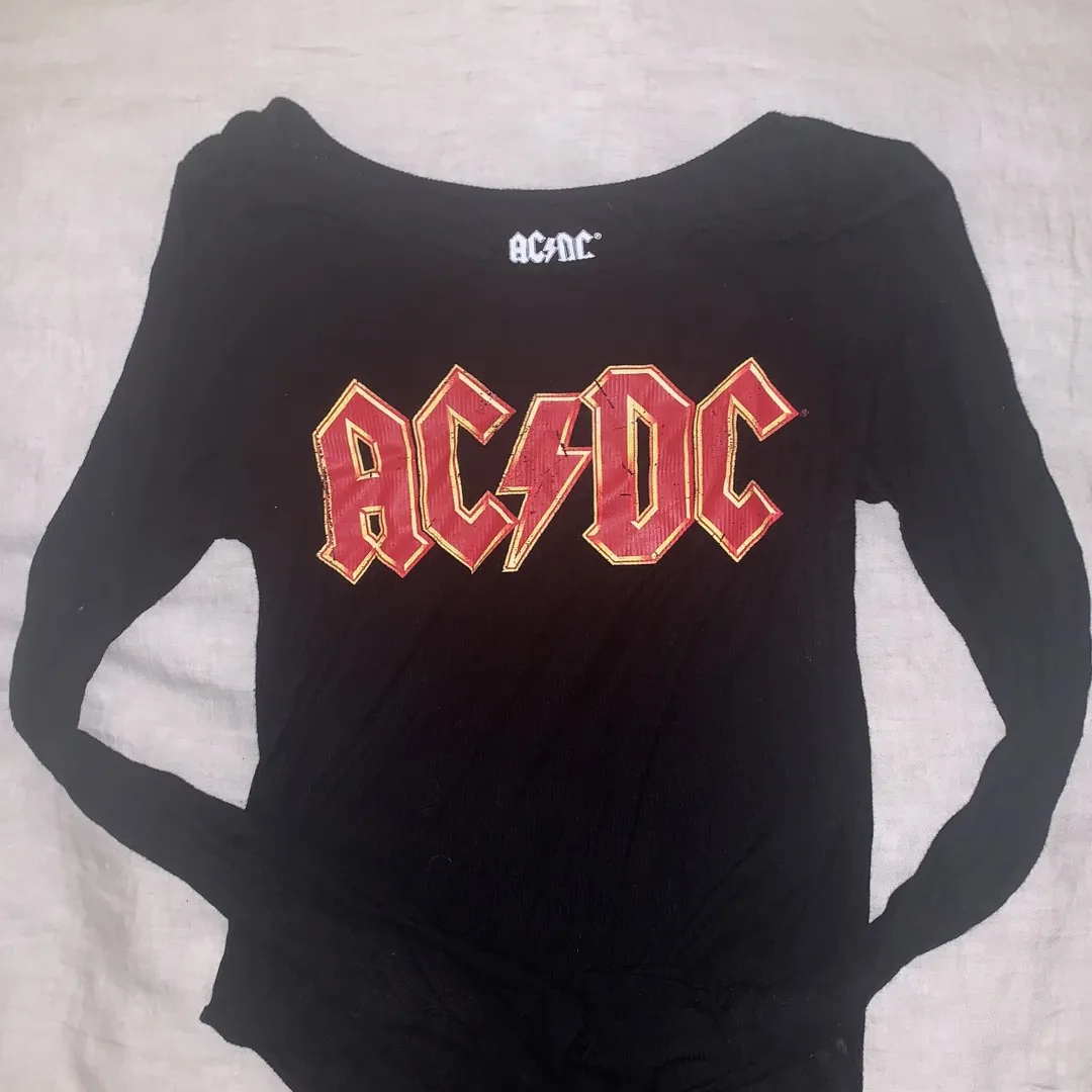 AC-DC Long sleeve Bodysuit from Forever 21 (size medium) photo 1
