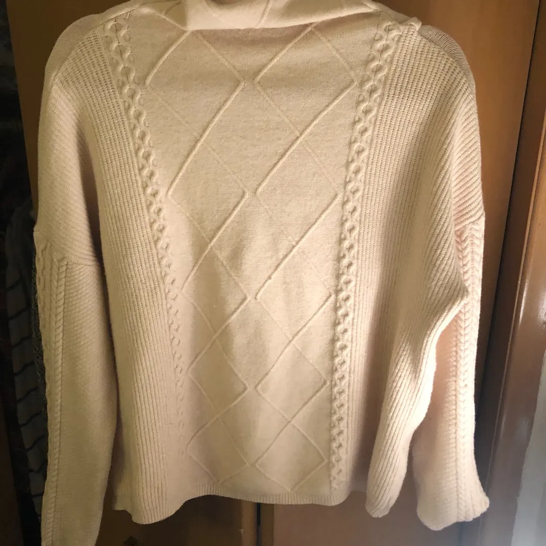 Oatmeal Colour Sweater photo 1