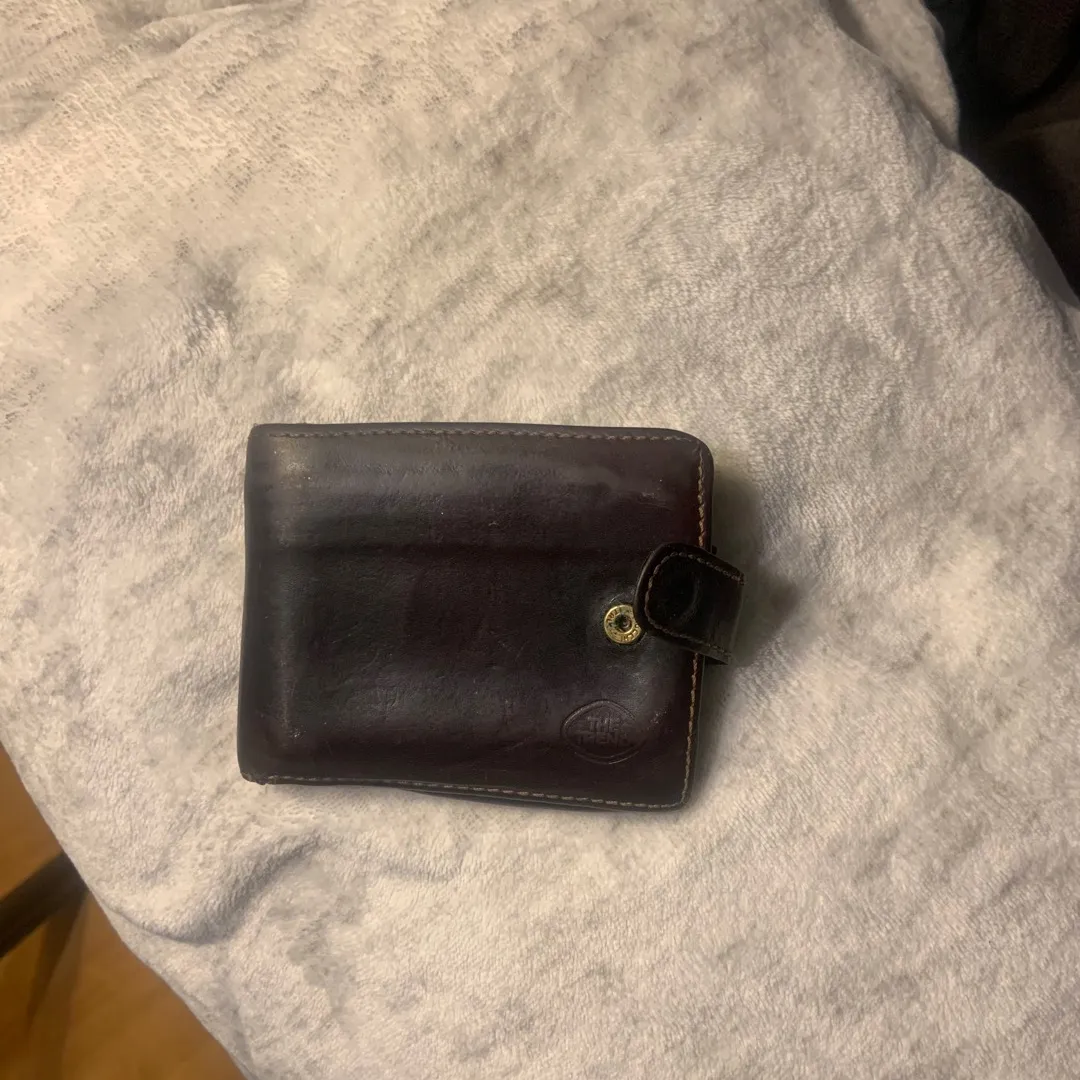 Brown Genuine Leather Wallet photo 1
