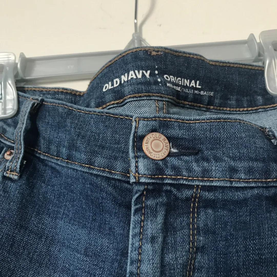 Old Navy Mid-Wash Jeans photo 1