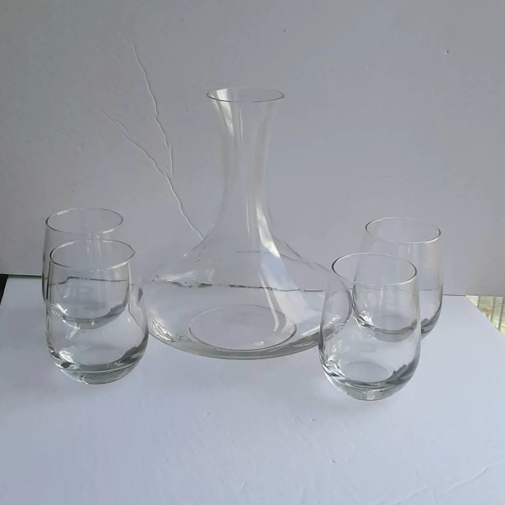 Wine Decanter And Glasses photo 1