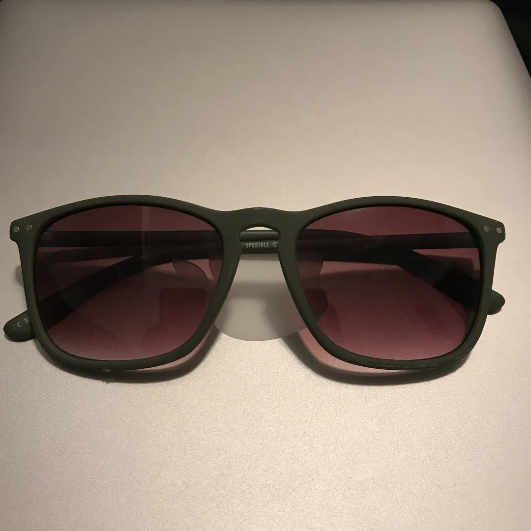 Green Sunglasses - Rarely Used photo 1