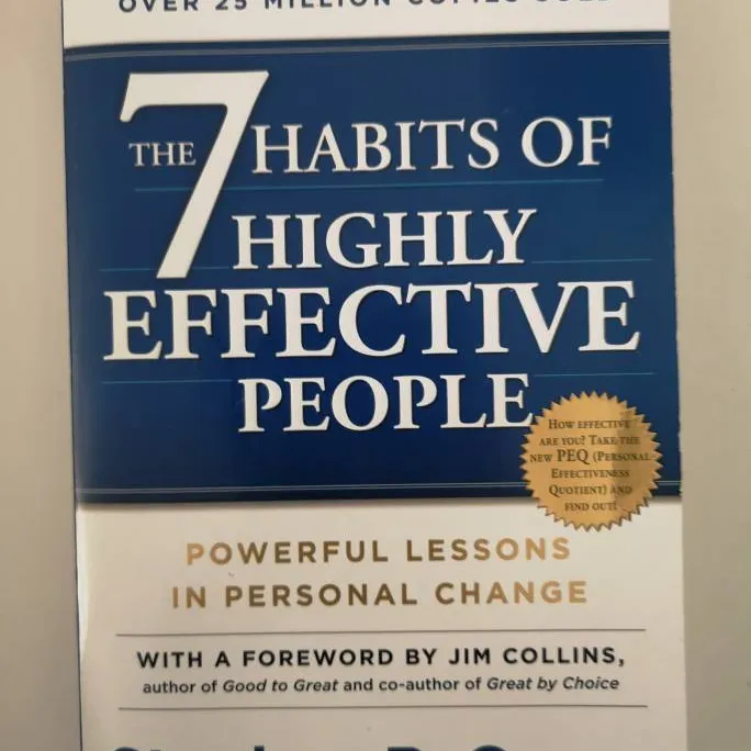 7 Habits Of Highly Effective People Book photo 1