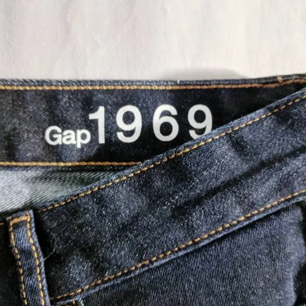 Gap 1969 Blue Skinny Jeans, Size 25 photo 4