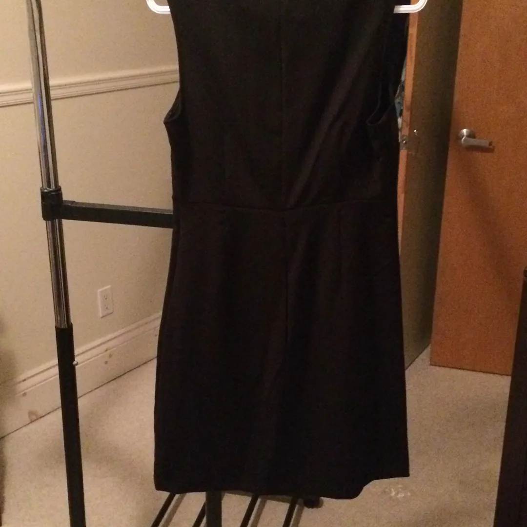BNWOT Black Dress - Size 4 (Fits Large) (Joe Fresh) photo 3
