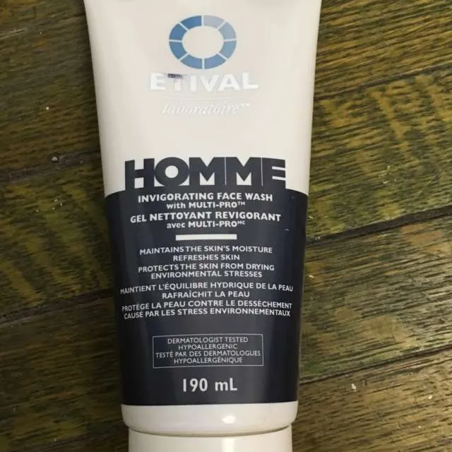 ETIVAL HOMME Face Wash 190ml photo 1