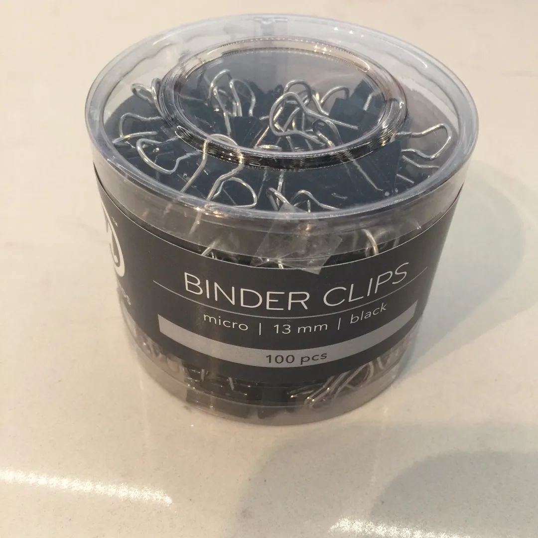 Micro Binder Clips photo 1
