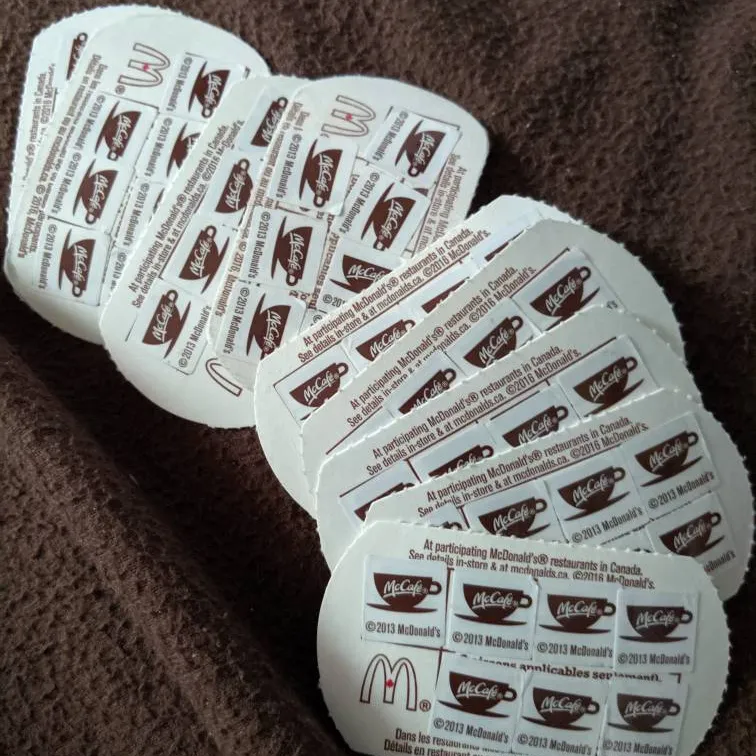 McDonald's Medium Beverage Cards ( I HAVE LOTS) photo 1