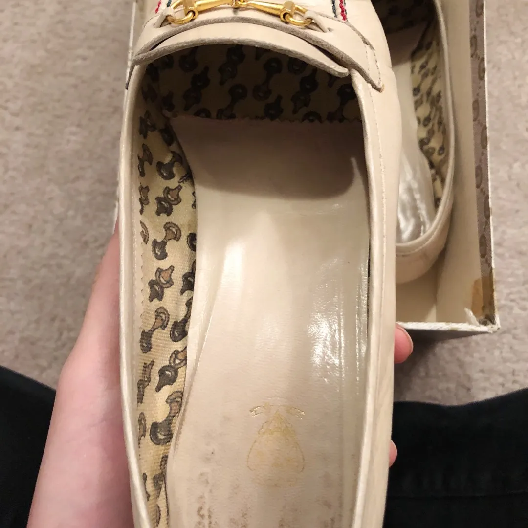 Authentic Vintage Gucci Loafers photo 3