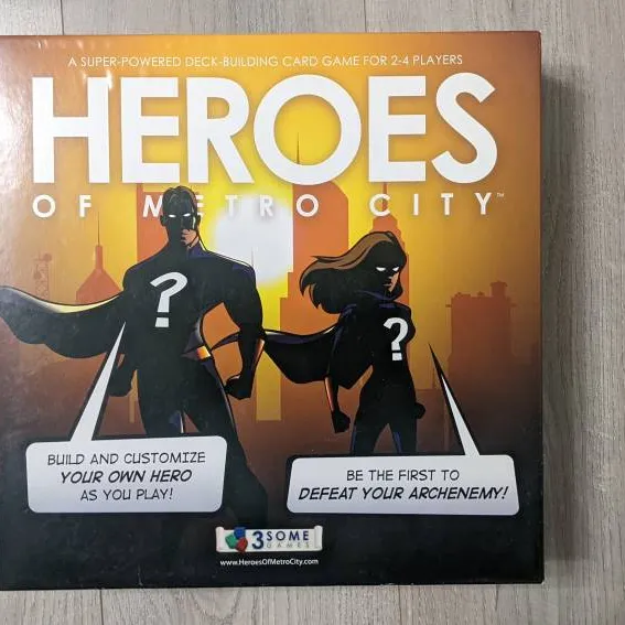 Heroes of Metro City Board Game photo 1