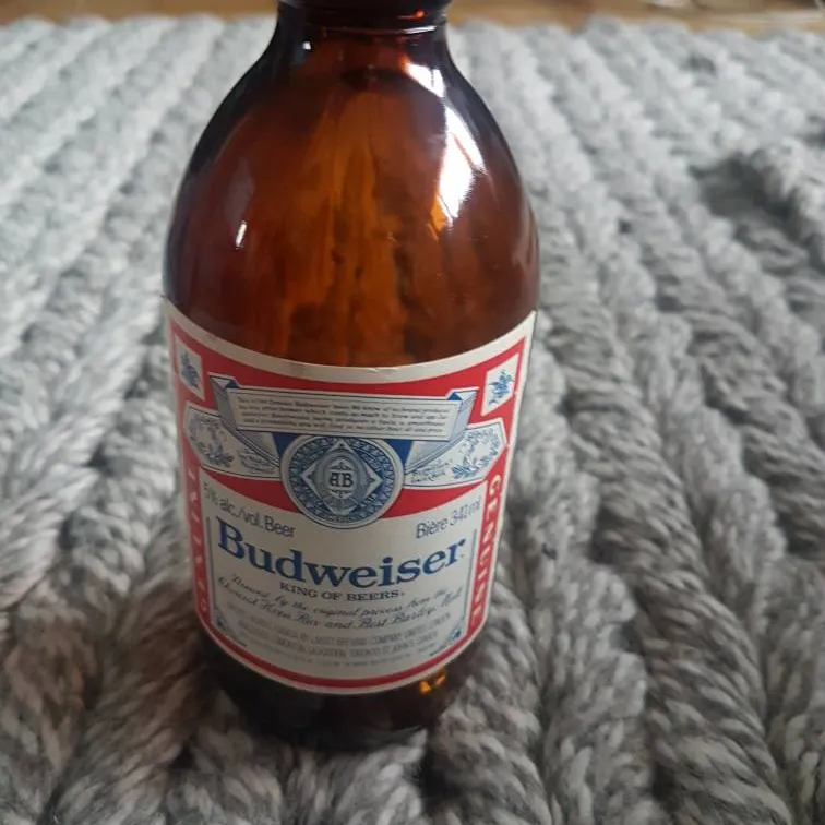 Vintage Budweiser Bottle photo 1