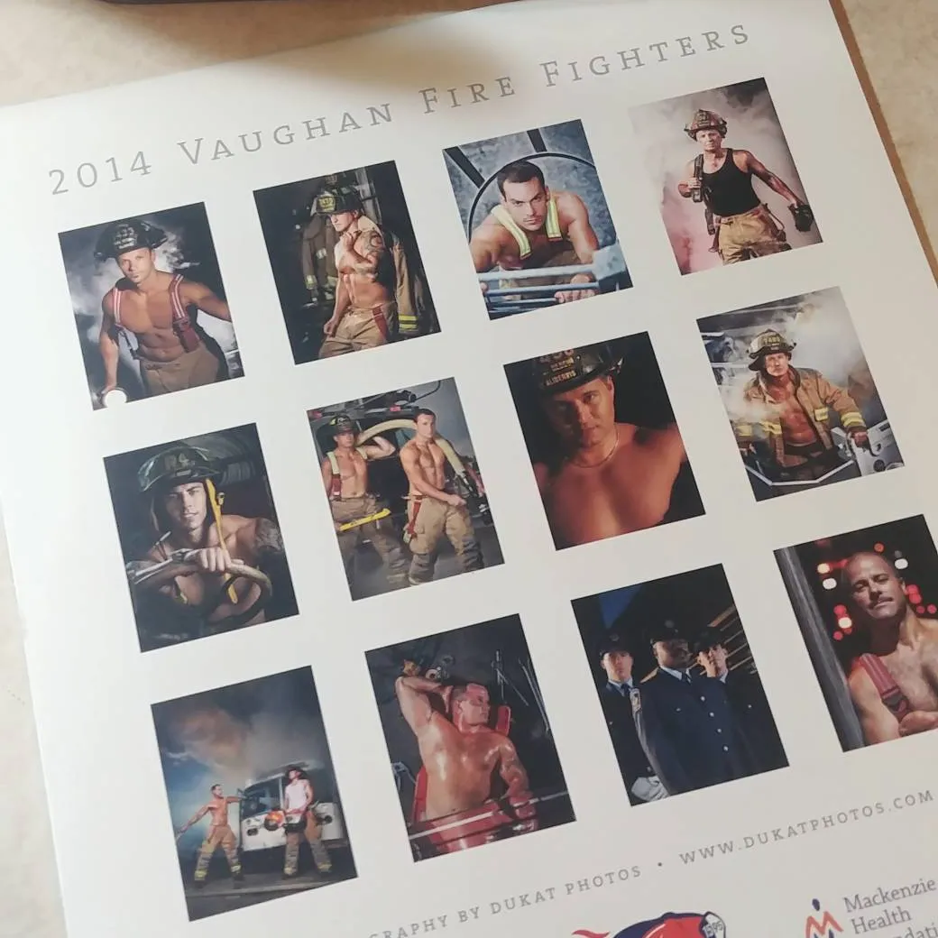 2014 Firefighters Calendar photo 3