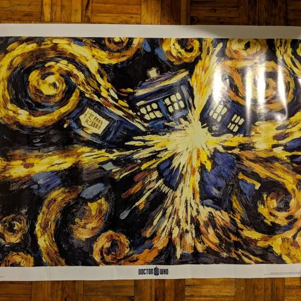 HUGE Doctor Who Poster photo 1