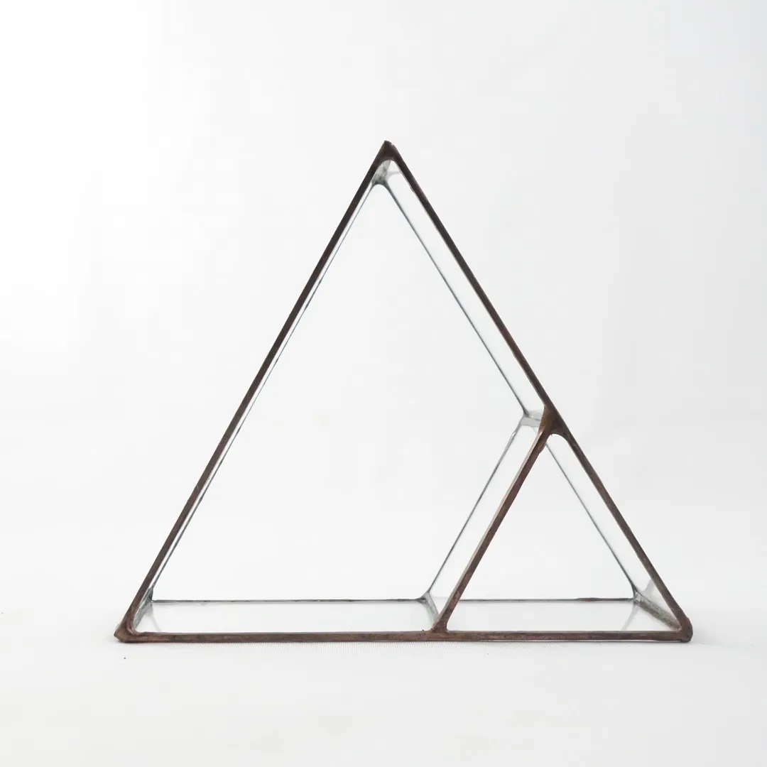 Glass Triangle Shelf photo 3