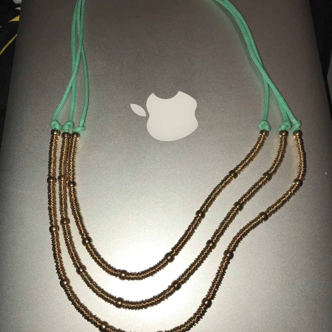 Tiffany Green And Gold Necklace photo 1