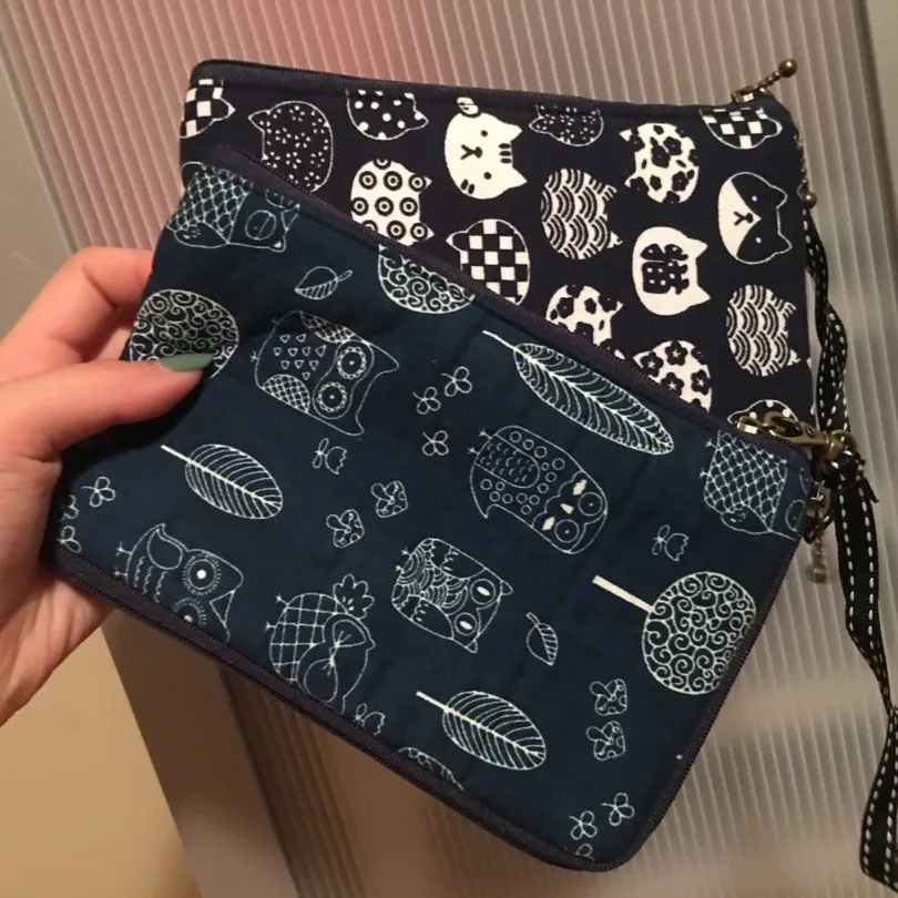 Cat And Owl Themed Pouches photo 1