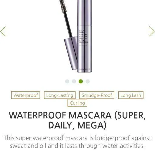 The Face Shop Waterproof Mascara photo 1