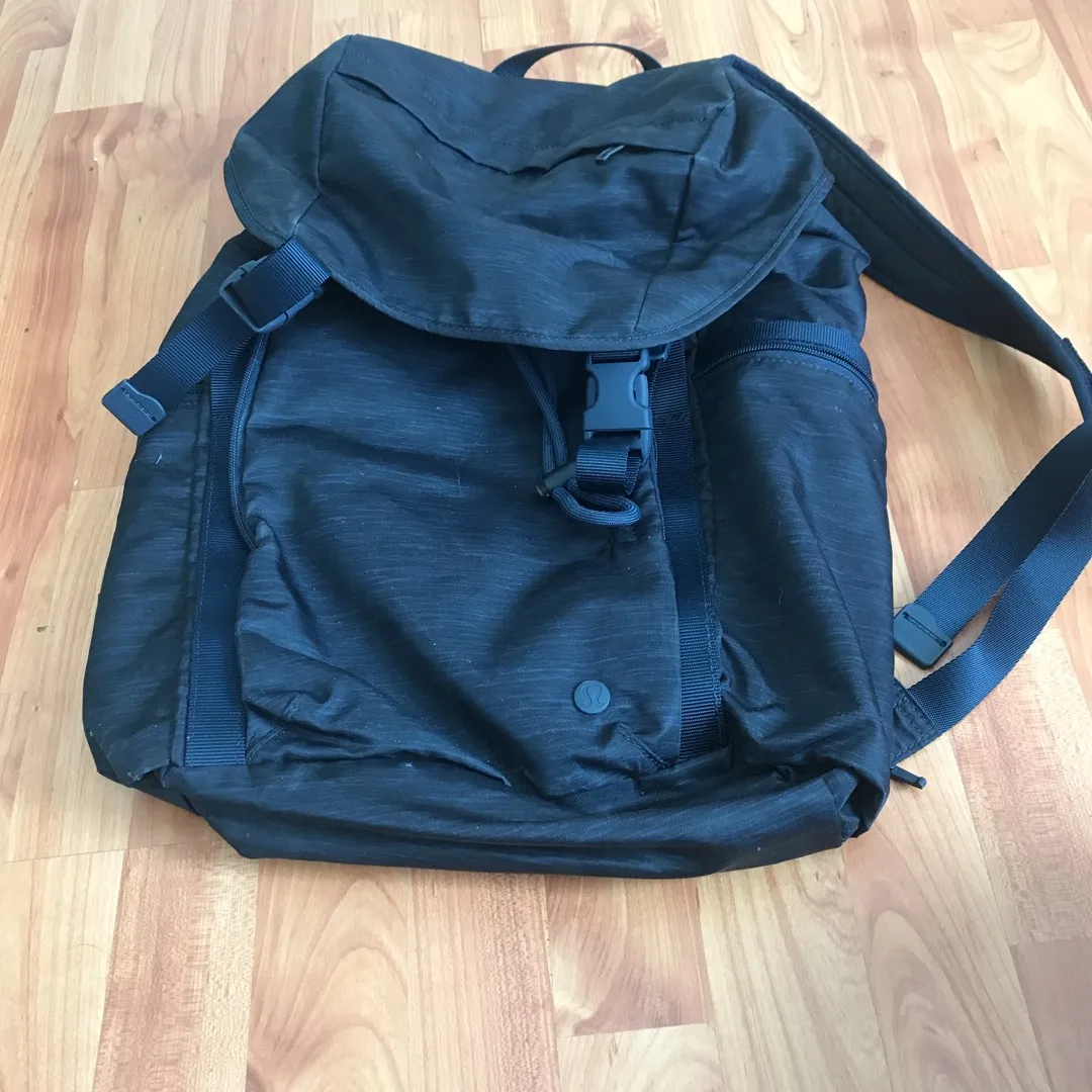 Black Lululemon Backpack photo 1