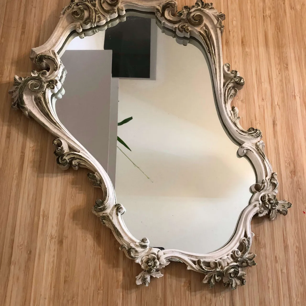 medium size antique mirror photo 1