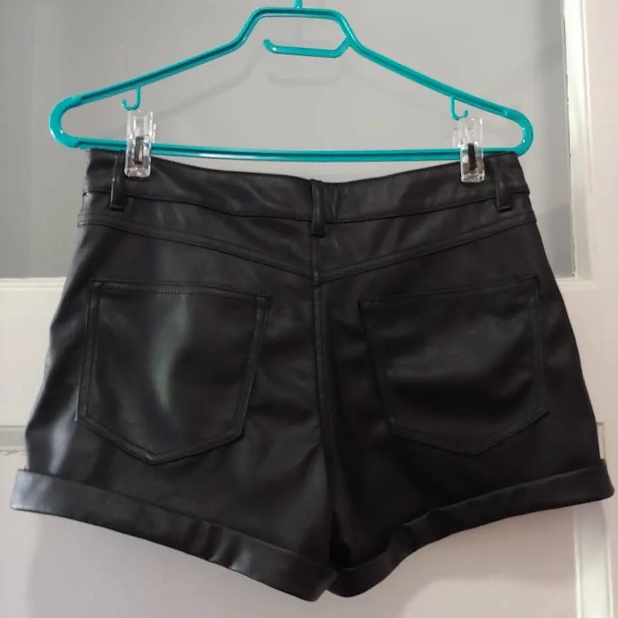 Cute Pleather Items For Fall! (Approx Size 4-6) photo 6
