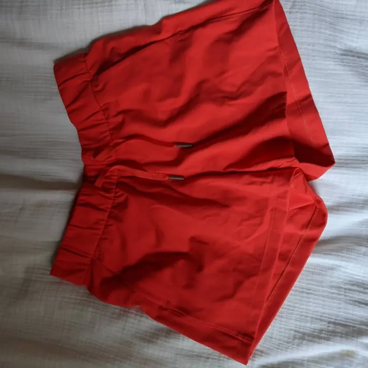 Lululemon Red Shorts - Never Worn photo 1
