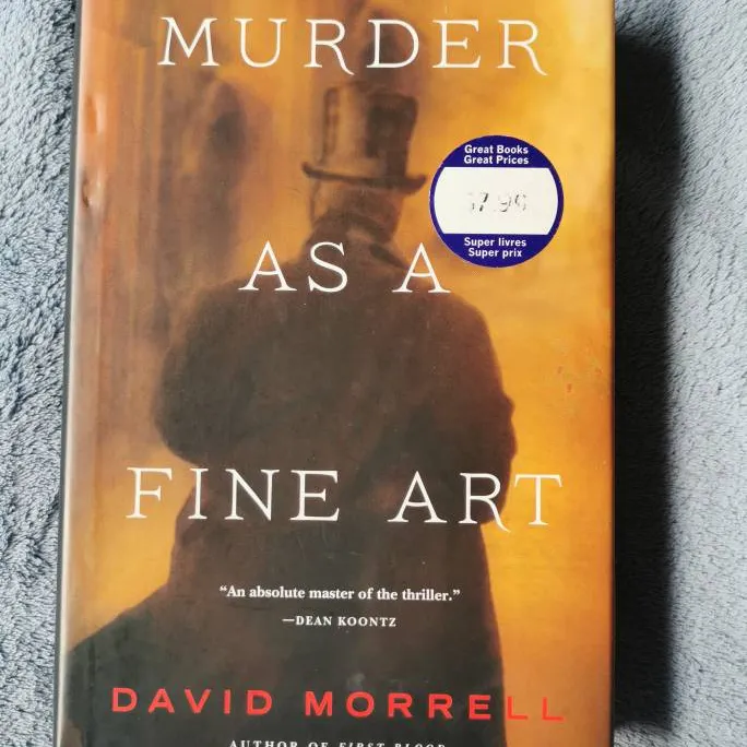 Murder As A Fine Art Book photo 1