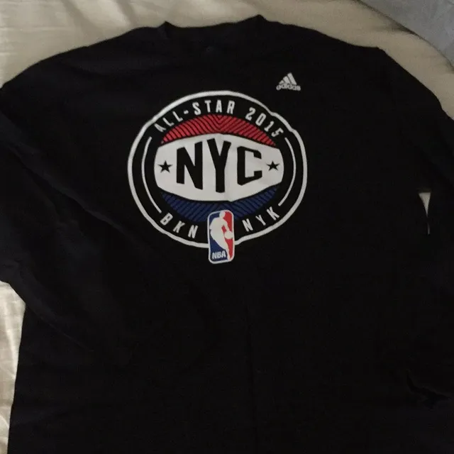 Large Adidas 2015 All Star Game NYC Long Sleeve Shirt photo 1