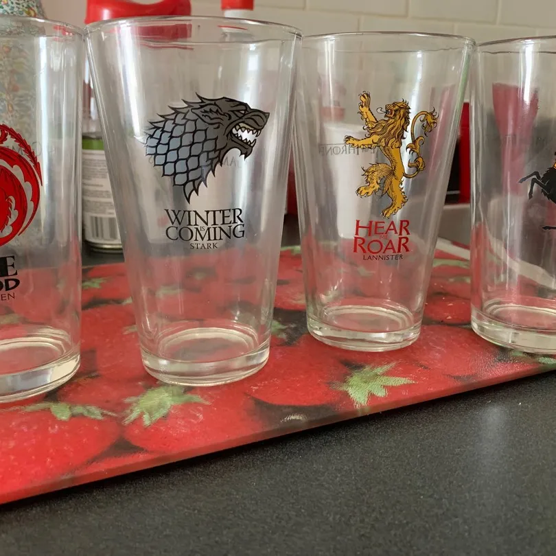 Game Of Thrones Pint Glasses photo 4