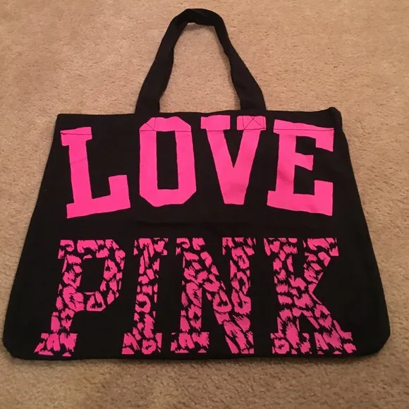 VS PINK Fabric Tote Bags photo 4