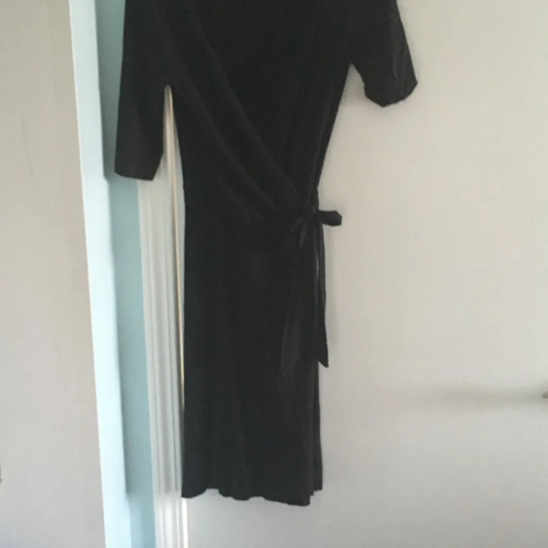Black Wrap Dress photo 1