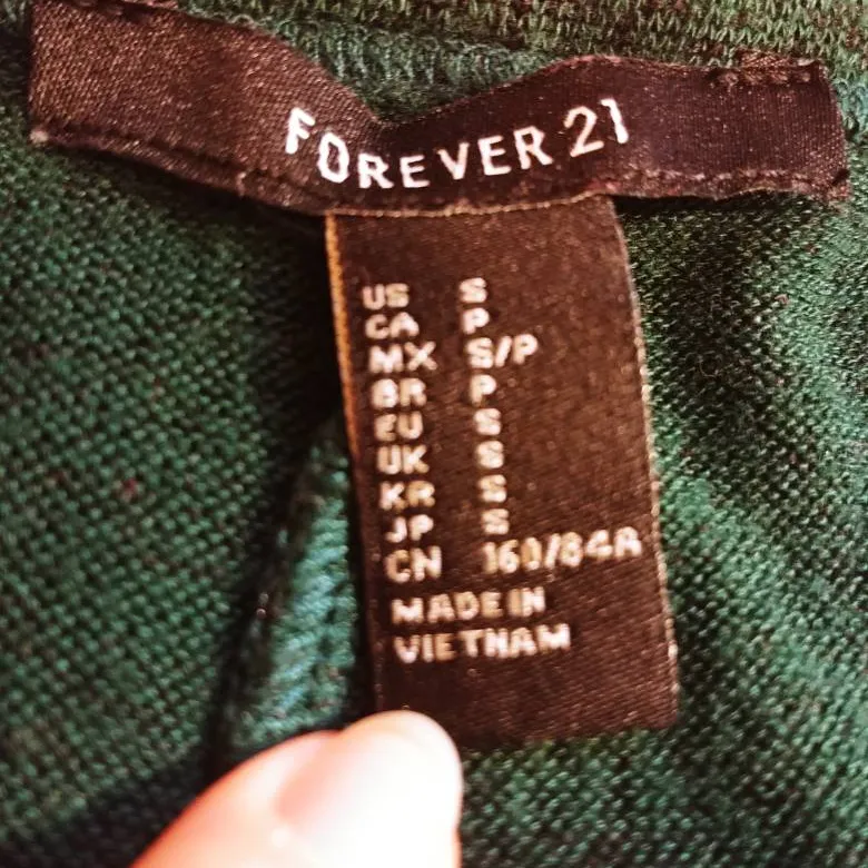 Forever 21 | Green T-shirt Dress photo 3