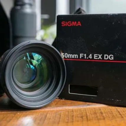 Sigma 50mm F/1.4 USM EX Nikon Mount photo 1