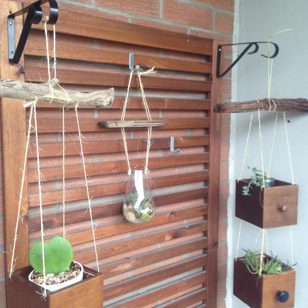 Hanging drawer planters! photo 1