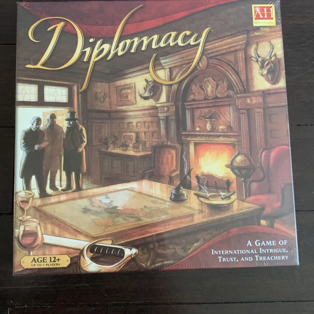 Bnib Diplomacy Board Game photo 1