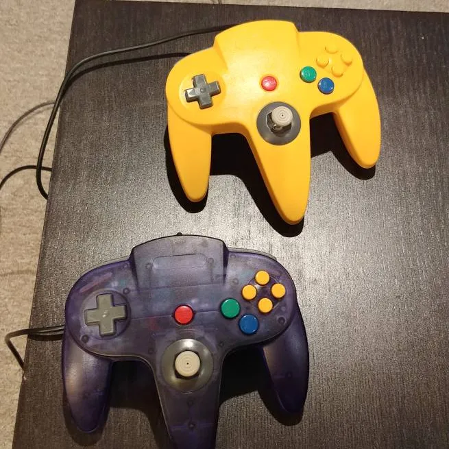 2 N64 Controllers photo 3