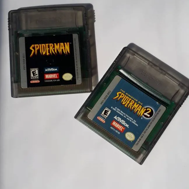 Spiderman 1 & 2 for Gameboy Color photo 1