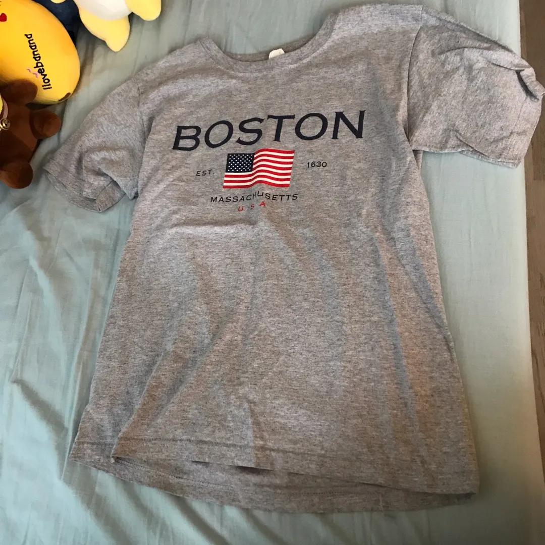 Boston Massachusetts T Shirt photo 1
