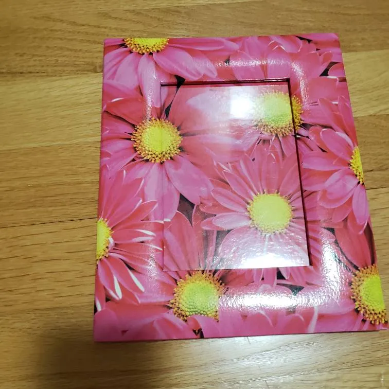 Pink Flower Picture Frame photo 1