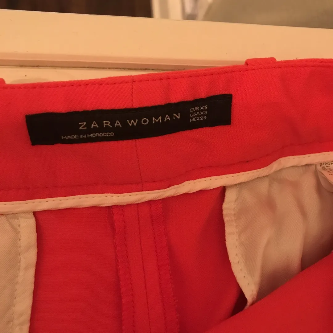 Zara Womens Slacks. photo 3