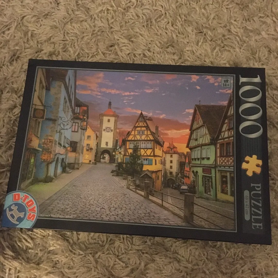 1000 Piece Puzzle (“Old Town”, Germany) photo 1