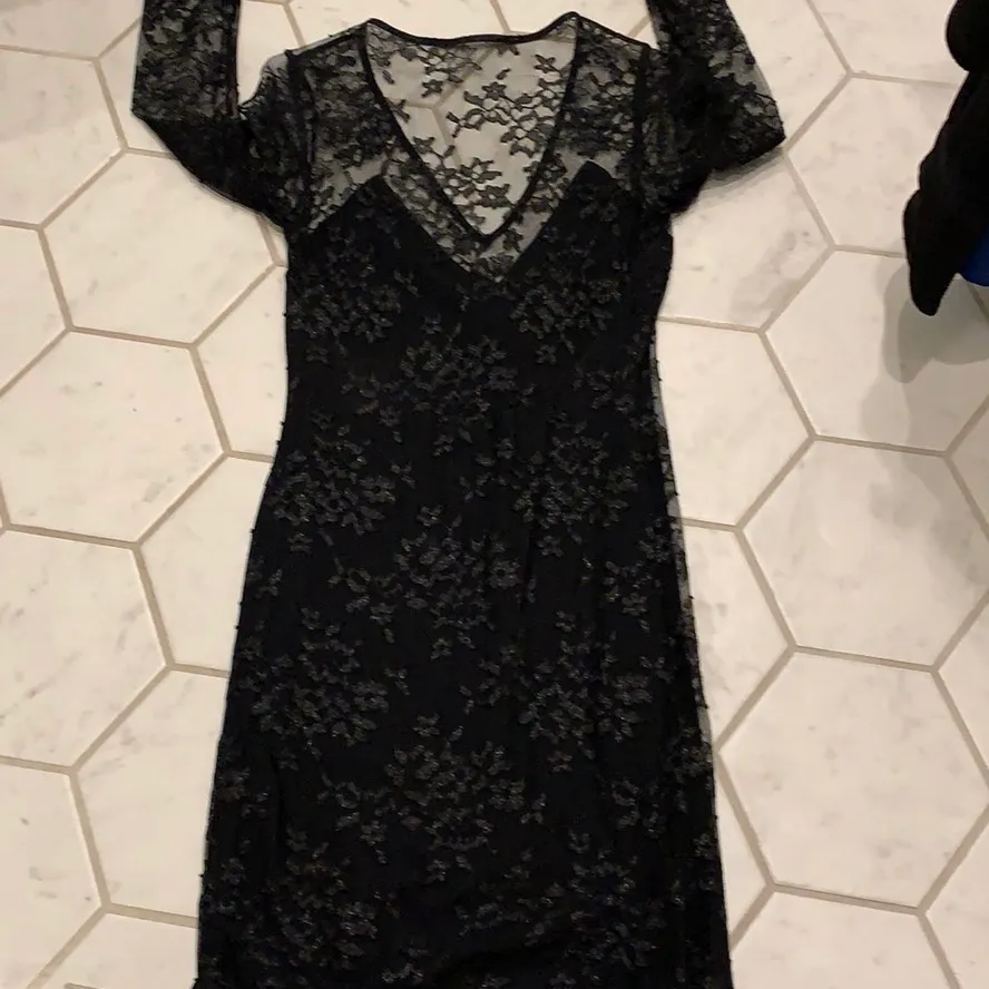 Black Lace Dress photo 3