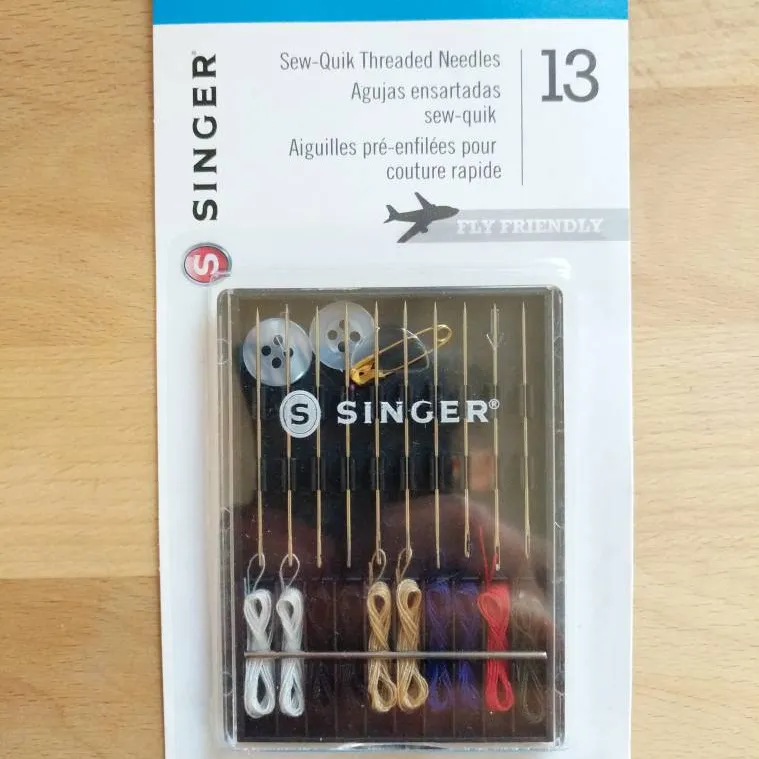 Singer Quick Sew Threading Needles. photo 1