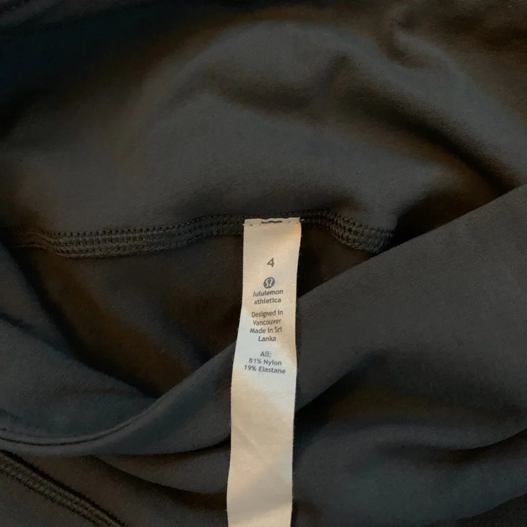 Lululemon Reveal Tights Size 4 In Gray photo 4