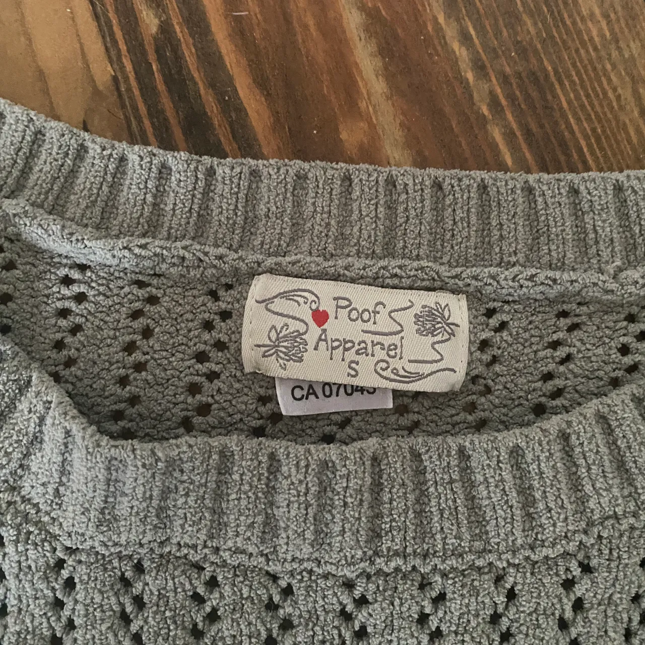 Size S Crochet sweater  photo 3