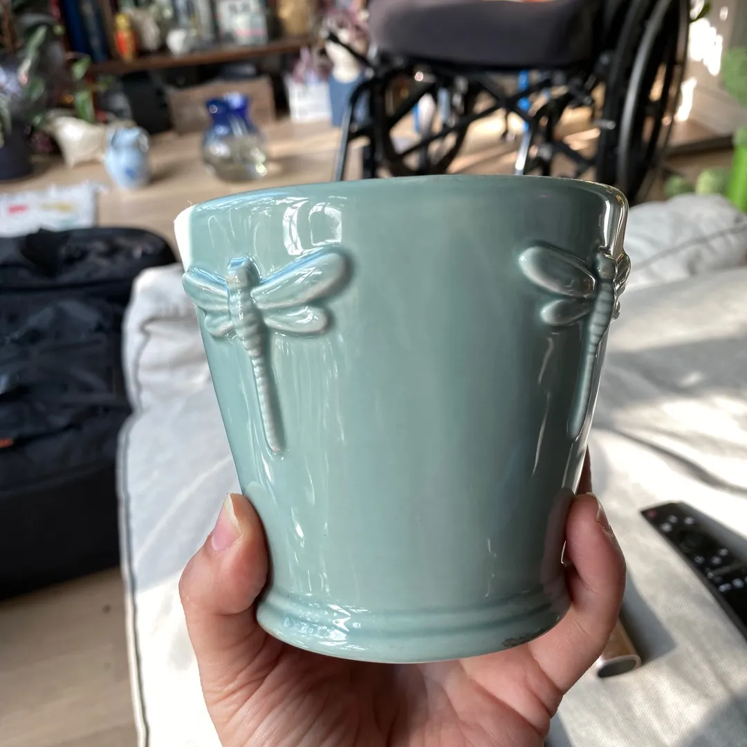 Teal Firefly Planter photo 1