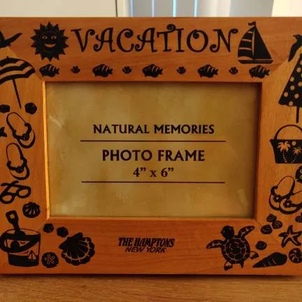 Vacation Themed 4 x 6 Frame photo 1