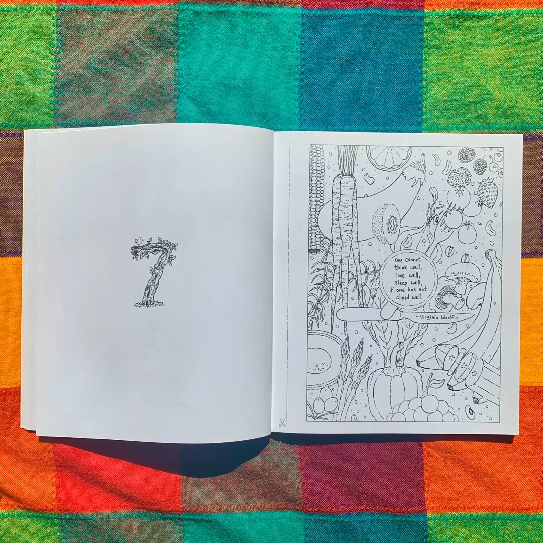 Illustrated Meditations Colouring Book photo 4