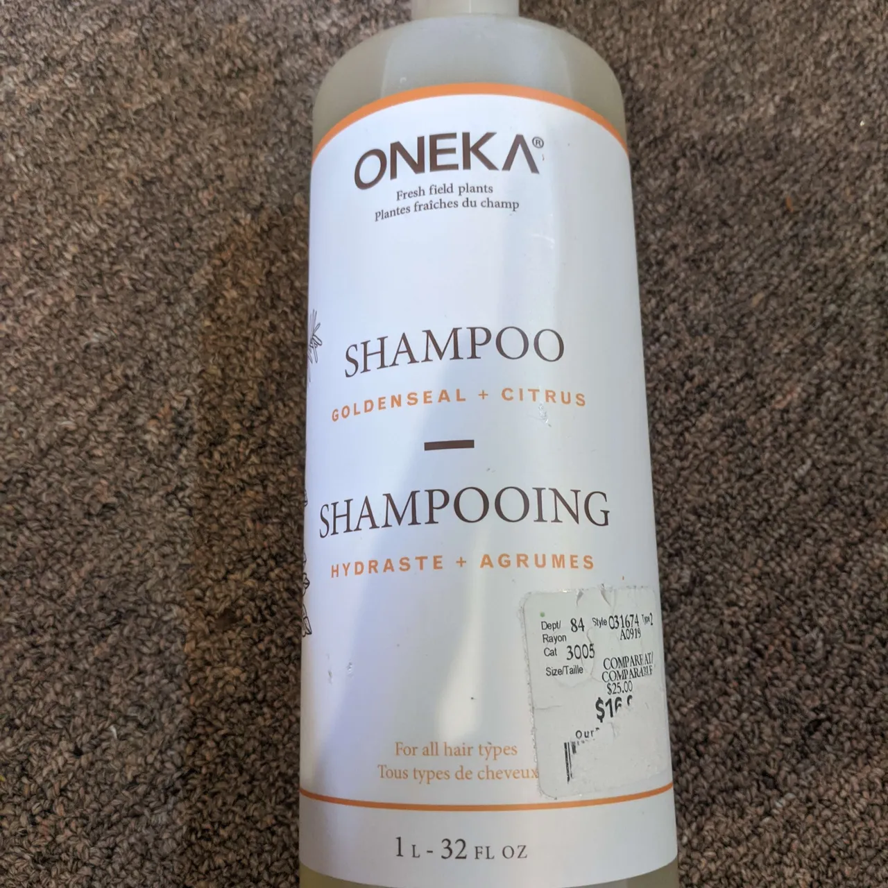 Goldenseal + Citrus Shampoo photo 1