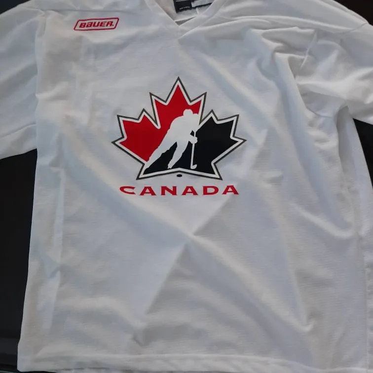 Two Team Canada Jerseys (Large) photo 1
