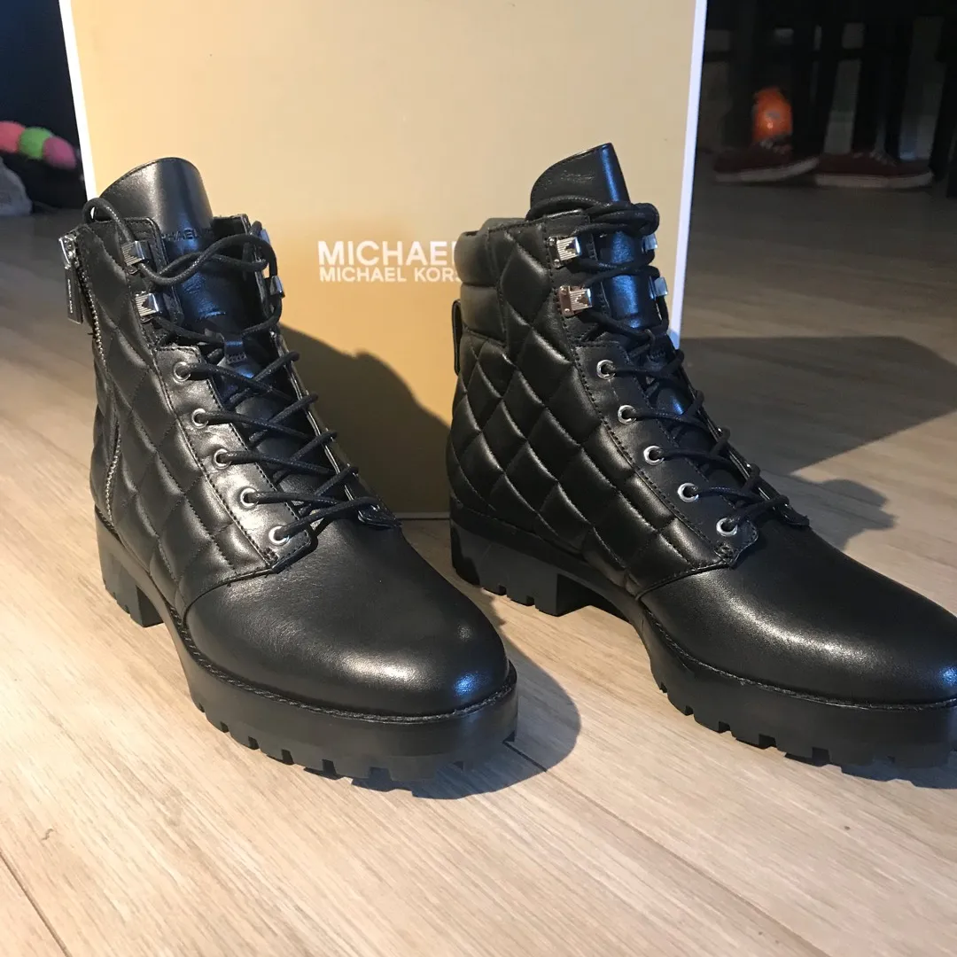 Michael Kors Combat Boots photo 5